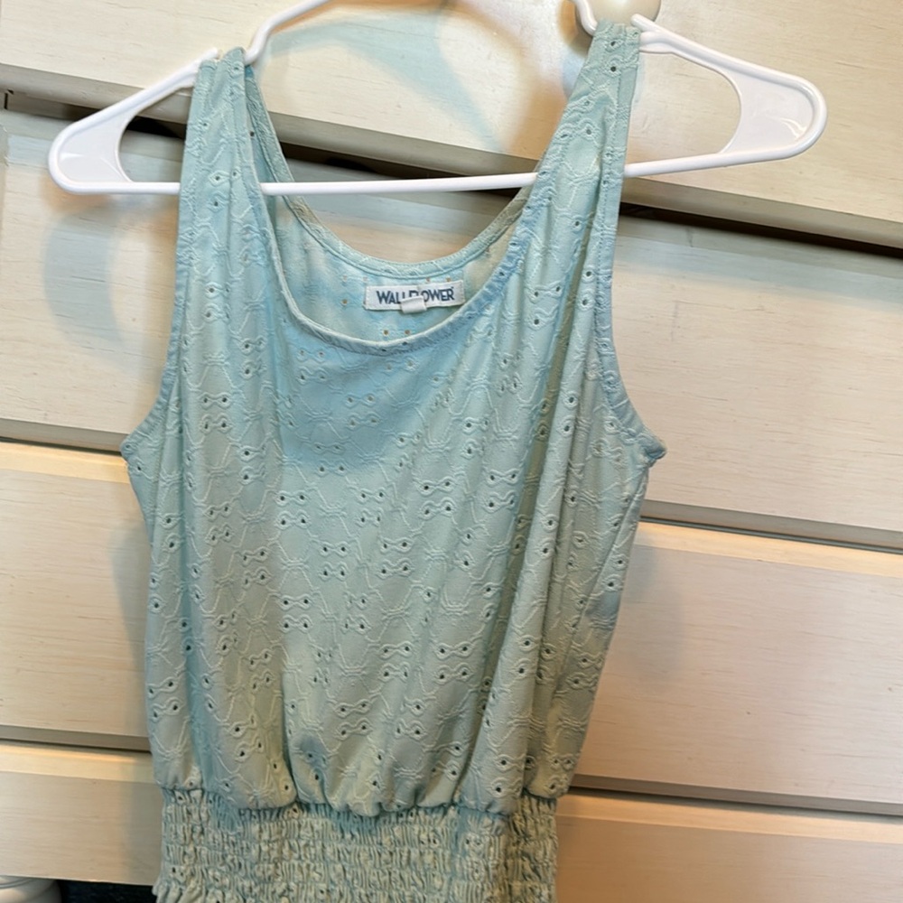 Light blue tank top